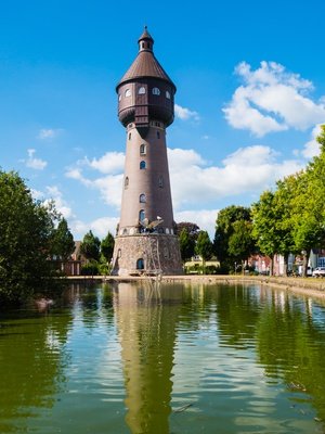 Wasserturm in Heide- Dithmarschen - Urheber @ pusteflower9024